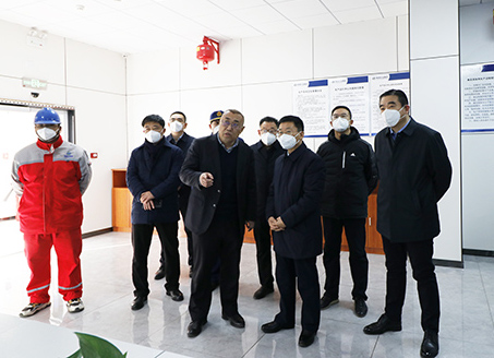 田和友带队到公司督导安全生产工作