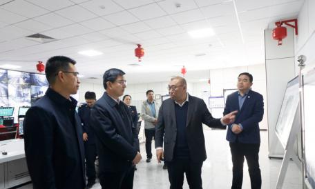 国家税务总局市局农高区分局领导一行到俊源石油走访调研