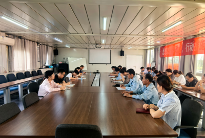 俊源石油党支部召开拟发展对象民主推荐会议