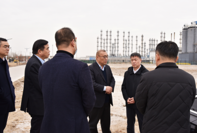 朱英坤带队到俊源石油开展复工复产调研