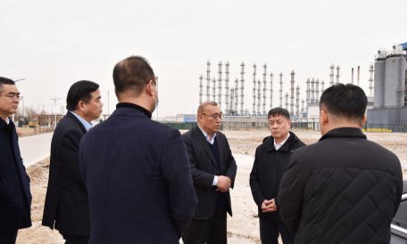 朱英坤带队到俊源石油开展复工复产调研